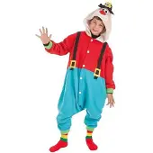 Creaciones Llopis Disfraz De Payaso Gracioso Para Niños