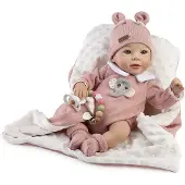 MuÑecas Guca Muñeca Reborn Prematuro Nadia 38 Cm Sin Pelo