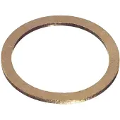Dresselhaus Junta de sellado , modelo 4607/000/17, de 6x10x1 mm, fabricada en cobre, en bolsa