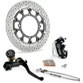 Moto-Master Kit De Frenos Supermoto Racing Halo 320mm 313086