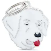 My Family Placa Para Mascotas Maremma Sheepdog