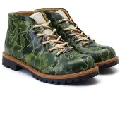 Goby Botas de tobillo 'Women's Green Ankle boots TKS157' verde oscuro
