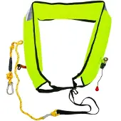 Ocean Boya De Rescate Inflable Con Cabo Flotante 36 M