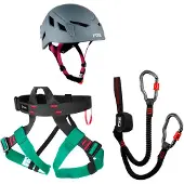 Fixe Climbing Gear Set De Vía Ferrata Flamenc + Linus + Paracops