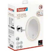 TESA 40613-00000-00 Kosmetikspiegel beleuchtet VISIOON LED silber