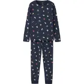 Name it Pijama 'NKNVismas' navy / pino / rojo sangre / blanco