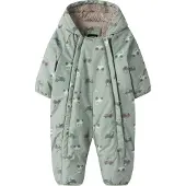Name it Traje funcional 'NBMSnow05' navy / verde / verde claro / rojo