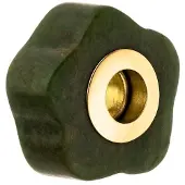 Purelei Colgante oro / verde oscuro