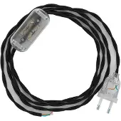 Creative Cables Cable De Lámpara Braided 1.80 M