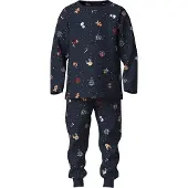 Name it Pijama 'NMNVISMAS' marino / pueblo / rojo oscuro / blanco