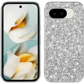 Lux-Case Cubierta Glitter Google Pixel 10a - Plata