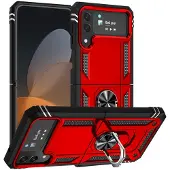 Lux-Case Funda Bofink Combat Samsung Galaxy Z Flip4 - Rojo