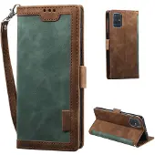 Lux-Case Funda abatible Surburbian Samsung Galaxy A02s - Verde