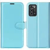 Lux-Case Funda abatible clásica ZTE Blade A72 - Azul