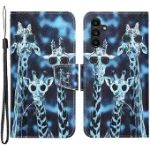Lux-Case Funda abatible Wonderland Samsung Galaxy A24 4G - Jirafas