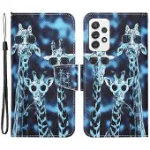 Lux-Case Funda abatible Wonderland Samsung Galaxy A53 5G - Jirafa