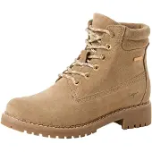Tamaris Botas con cordones beige