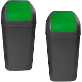 Wellhome Papelera De Reciclaje 15l 2 Unidades