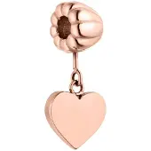 Purelei Colgante 'Engraveable Heart' oro rosa