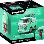 Playmobil Volkswagen T1 Camper Juego De Construcción De Vehículos