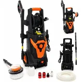 KRAFT&DELE | Limpiadora a presión, 2100W, con accesorios