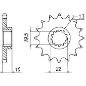 Sifam Piñón Delantero 12094cz12