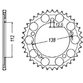 Sifam Corona Trasera 25124cz45