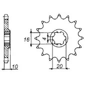 Sifam Piñón Delantero 12154cz13