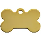 Imarc Placa Para Mascotas Bone 3x2 Cm