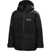 Helly Hansen - Kid's Junior Summit 2.0 Jacket - Chaqueta de esquí size 14 Years, negro