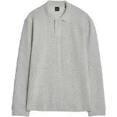 BOSS Petempestolong Polo Grey Gris talla