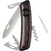 Swiza D03 AM, KNI.0036.6510, Laminate Black, navaja suiza, 6 herramientas