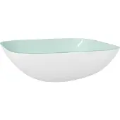 Merkloos Lavabo de sobreponer de vidrio, 42x42 cm