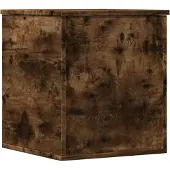 vidaXL Caja para ahumado, roble, 40x42x46 cm, material de madera