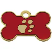 Imarc Placa Para Mascotas Bone 4x2 Cm