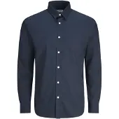 JJ REBEL Camisa 'JREBGAVIN' azul noche