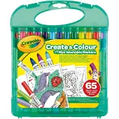 Crayola Estuche De Rotuladores Lavables 65 Piezas