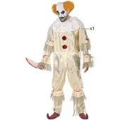 Atosa Disfraz De Hombre Payaso Macabro