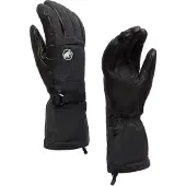 Mammut - Guantes de esquí - Stoney HS Thermo Glove Black de Cuero - Talla 8 - Negro