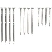 Esschert Design Juego de clavijas de aluminio ; modelo FB318
