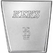 Keks Visor 35 - Plata Chrome