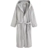 Next Albornoz largo gris / blanco