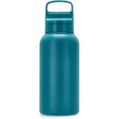 LifeStraw Go Laguna Teal GOST-1L-TEAL Stainless Steel, botella de agua con filtro de 2 fases, 1L