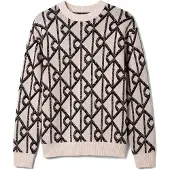 Calvin Klein Jersey negro moteado / blanco natural