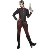 MOM Disfraz De Mujer Steampunk Aviator