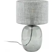 TK Lighting Lámpara de mesa MELODY GRAPHITE, modelo 5987, de