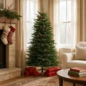 Syfax Árbol de Navidad artificial con ramas articuladas 150 cm