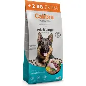Calibra DOG Línea Premium para Perros Adultos, Granja de Pollo, 12+2 kg
