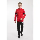 Puma Chándal 'TeamRise' gris / rojo / negro / offwhite