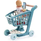 Ecoiffier Carrito De Compras Con Muñeca Y Accesorios